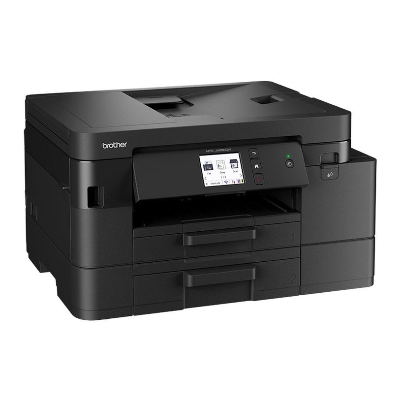 4977766841955-BROTHER MFC-J4550DW - imprimante multifonction jet d'encre couleur A4 - USB 2.0, LAN, Wi-Fi(n)--2