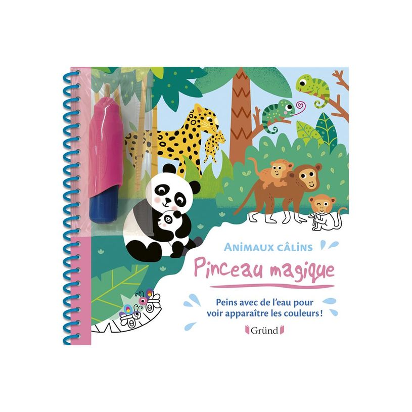 9782324032424-Pinceau magique - Animaux câlins - Livre à colorier relié par spirale-P_405260831_1-0