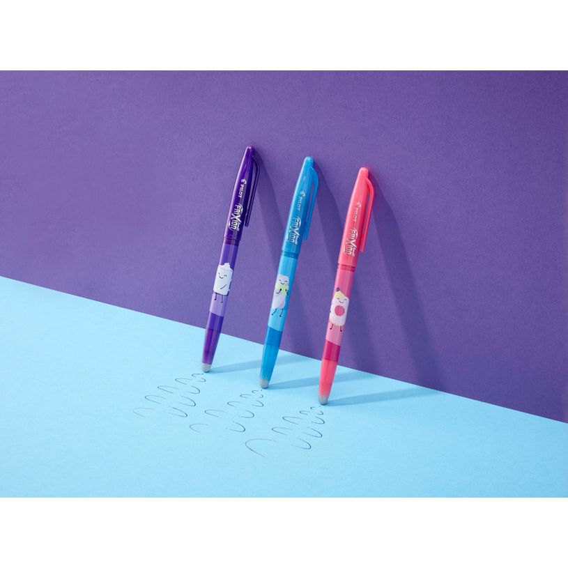 4902505687006-Pilot Frixion Ball SWEET PARADISE corps rose - roller effaçable - 0,7mm - encre bleu--2