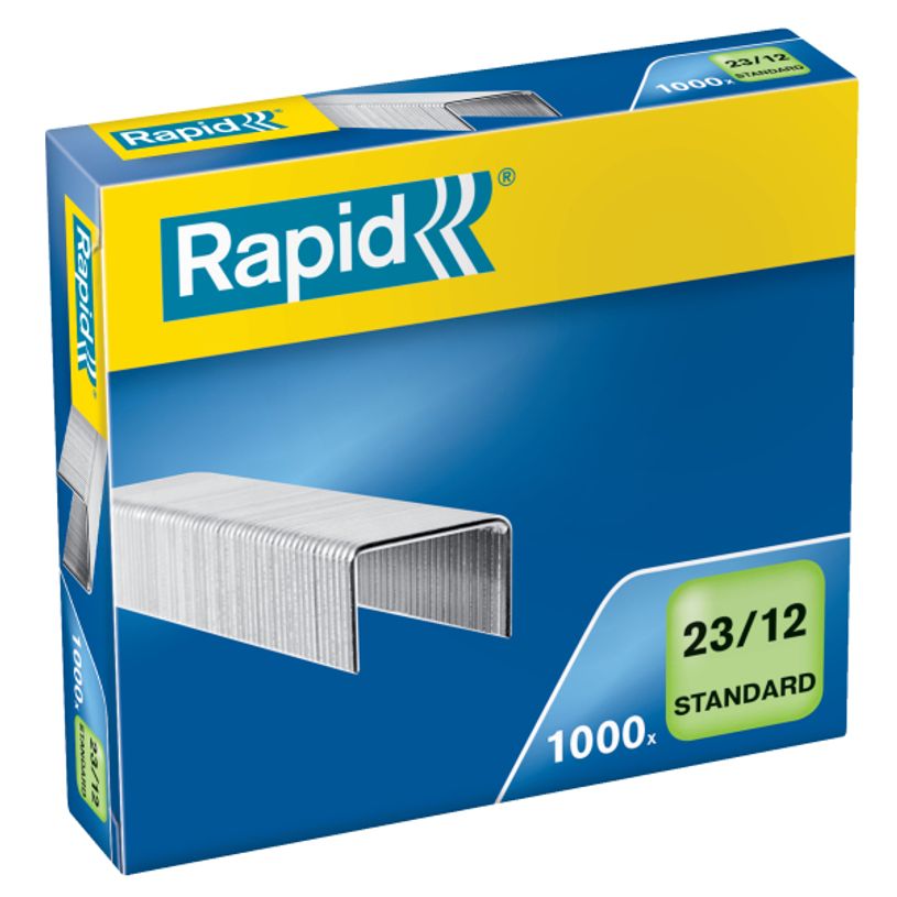 7313468694005-Rapid - Boîte de 1000 Agrafes 23/12 - jusqu'à 90 feuilles - acier galvanisé-P_532312_1-0