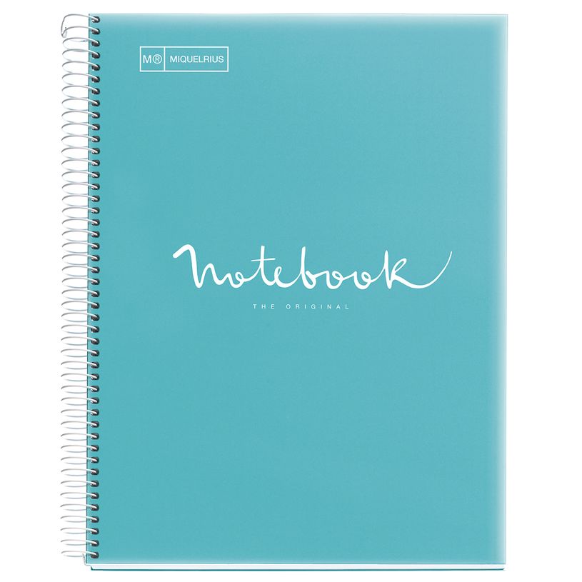 8422593460580-Notebook Emotions, couverture souple, A4, quadrillage 5x5 mm, 80 feuilles de 1 couleur, Mique-P_615031_1-0
