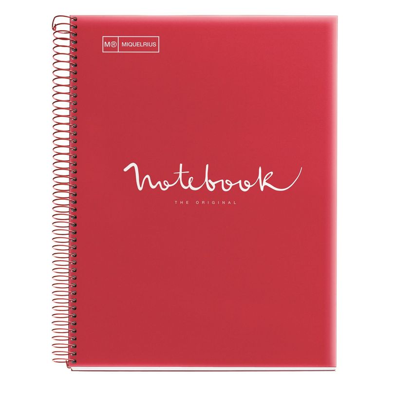 8422593460603-Notebook Emotions, couverture souple, A4, quadrillage 5x5 mm, 80 feuilles de 1 couleur, Mique-P_615033_1-0