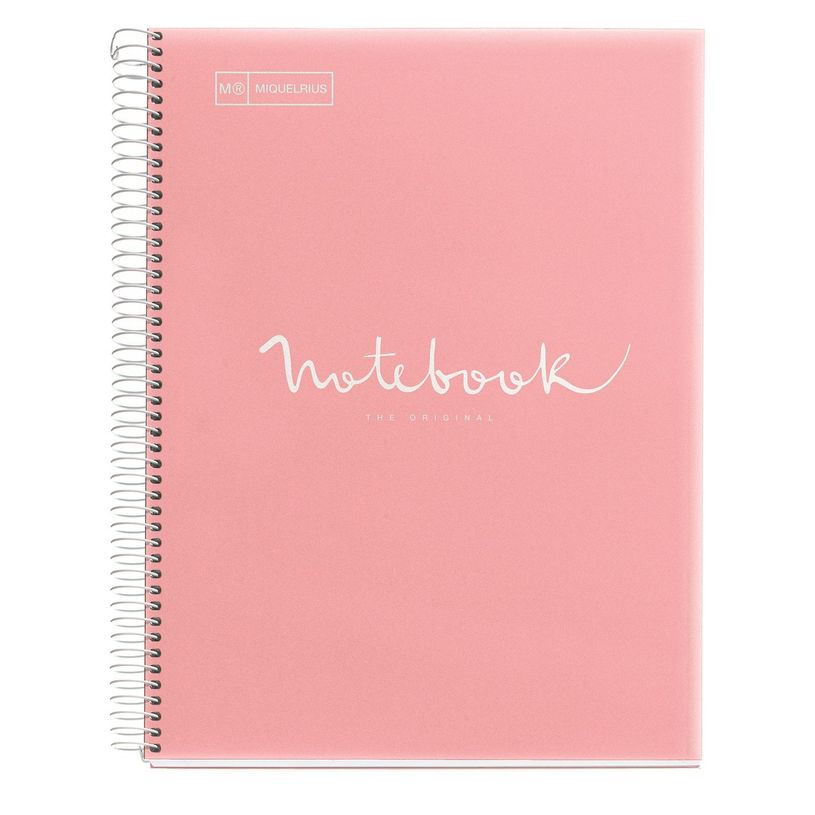 8422593460627-Notebook Emotions, couverture souple, A4, quadrillage 5x5 mm, 80 feuilles de 1 couleur, Mique-P_615035_1-0