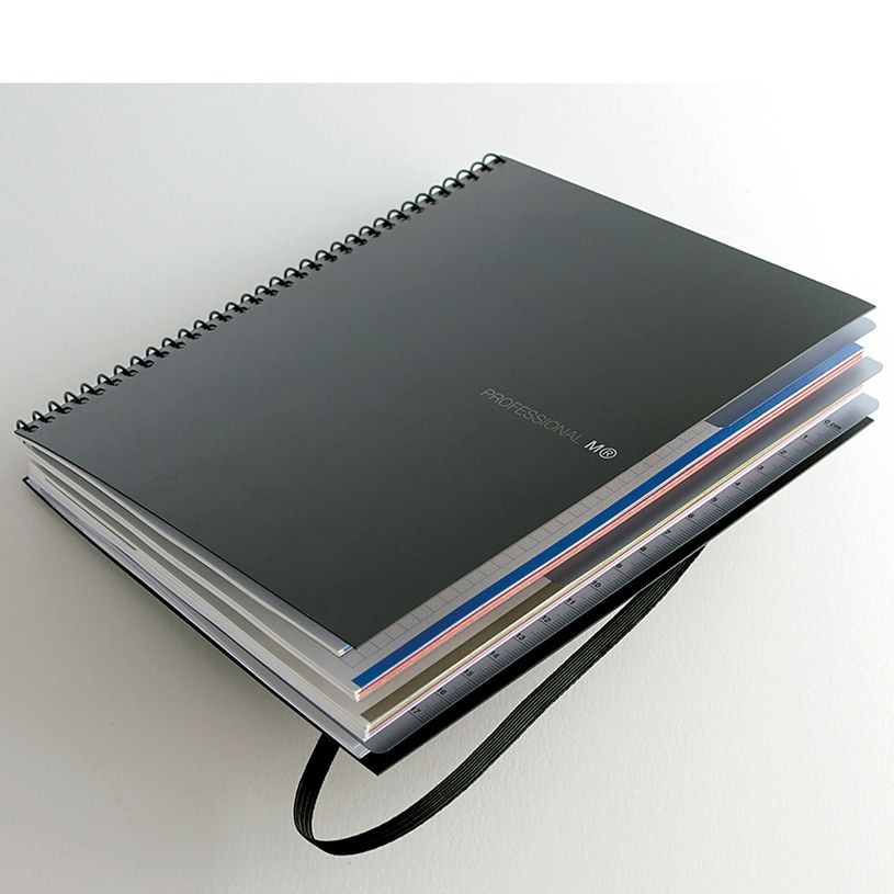 8422593479018-THE ORIGINAL NOTEBOOK, couverture souple, A4, quadrillage 5x5 mm + lisse , 120 feuilles de 2 -P_615946_3-2