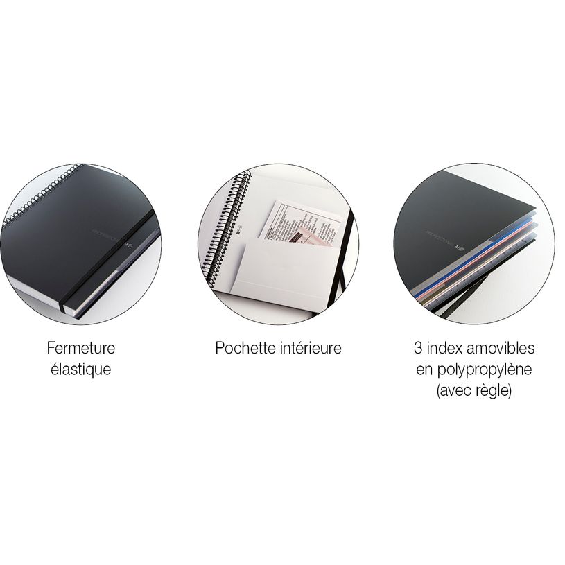 8422593479018-THE ORIGINAL NOTEBOOK, couverture souple, A4, quadrillage 5x5 mm + lisse , 120 feuilles de 2 -P_615946_5-4