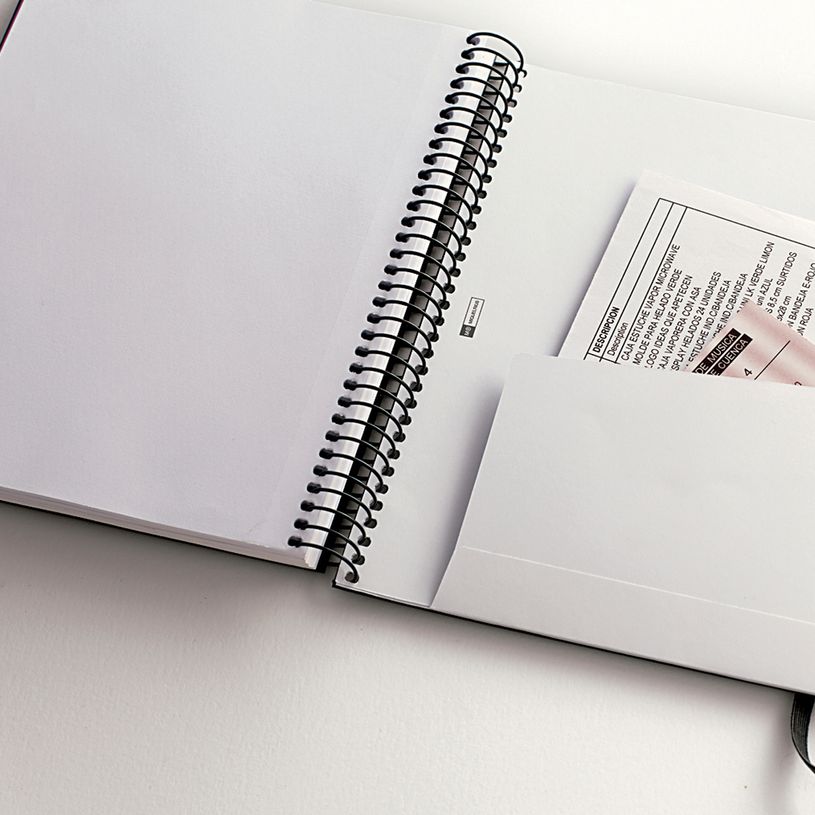 8422593479063-THE ORIGINAL NOTEBOOK, couverture souple, A5, quadrillage 5x5 mm + lisse , 120 feuilles de 2 -P_615947_4-3
