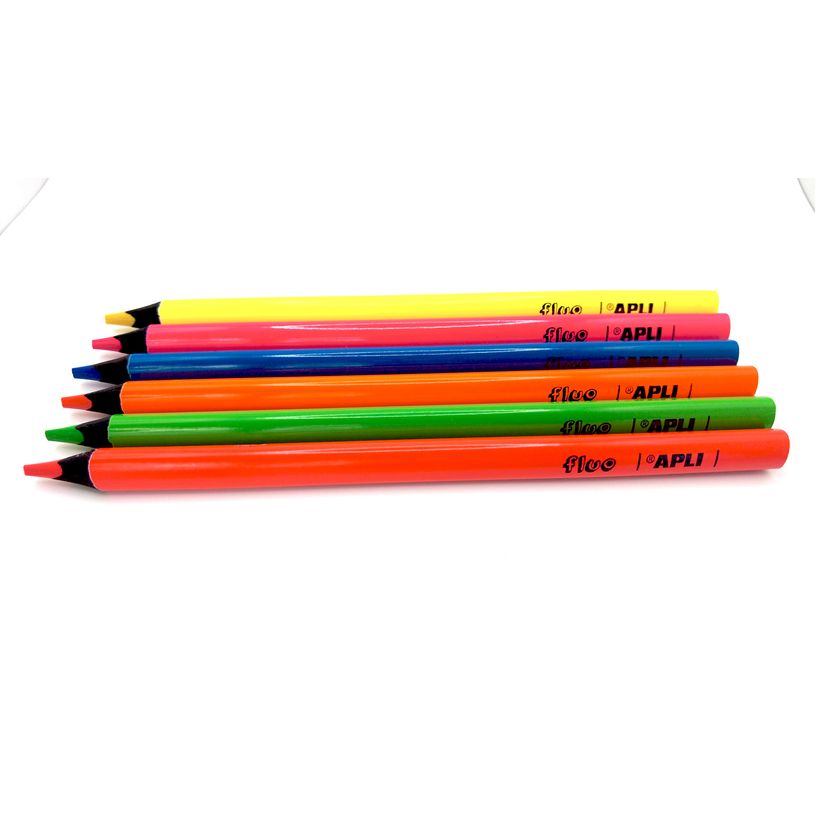 8410782175087-Apli Agipa - Crayon de couleur triangulaire Jumbo - bleu fluo--3