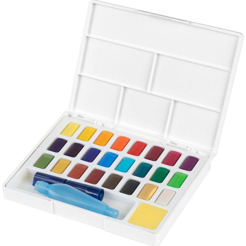 6933256641663-Faber-Castell Creative Studio - 24 demi-godets de peinture aquarellable - couleurs assorties-P_651821_3-1