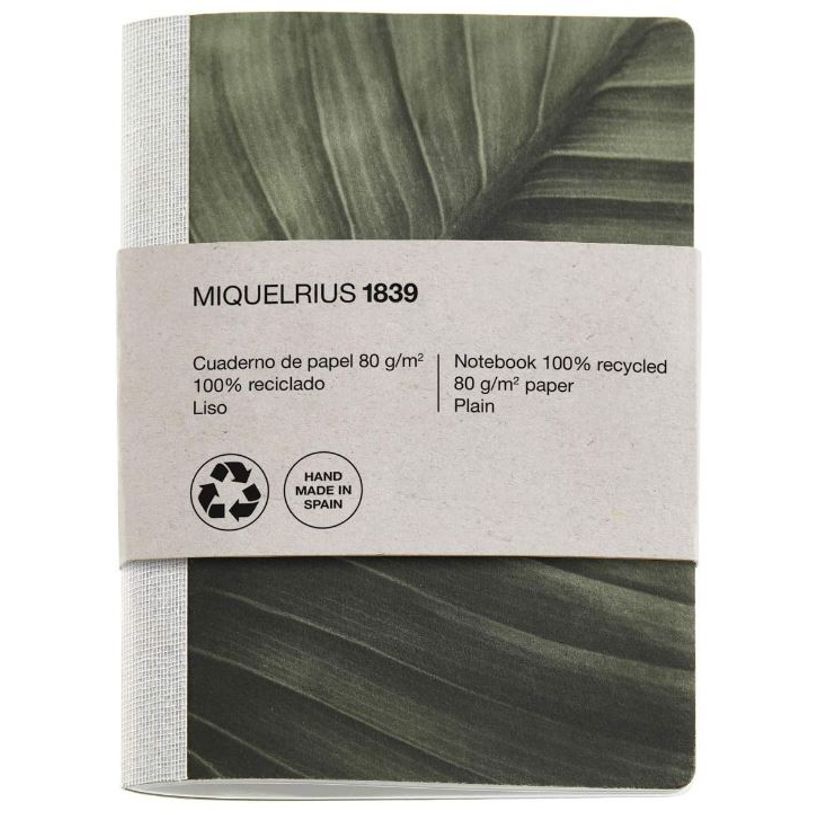 8422593081303-Miquelrius Earth - Cahier de notes - agrafé - A6 - 104 x 150 mm - 28 feuilles / 56 pages - ivoire - uni -P_663400_1-0