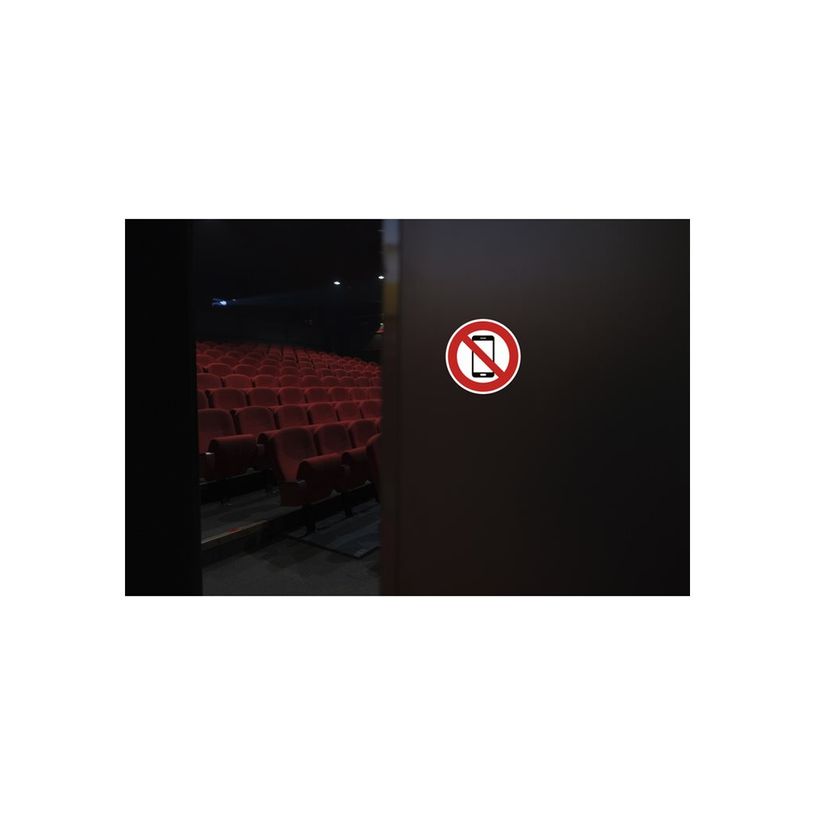 3130630670148-Exacompta - Pictogramme - utilisation des téléphones portables interdite - 100 x 100 mm - r-P_672309_2-1