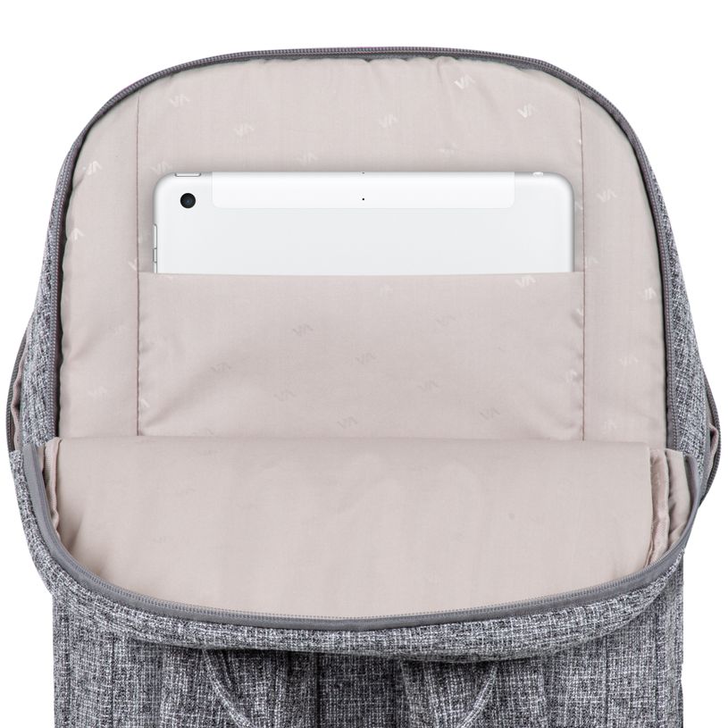 4260403578568-RIVACASE Anvik - Sac à dos pour ordinateur portable 15,6" - gris clair-P_678835_14-13