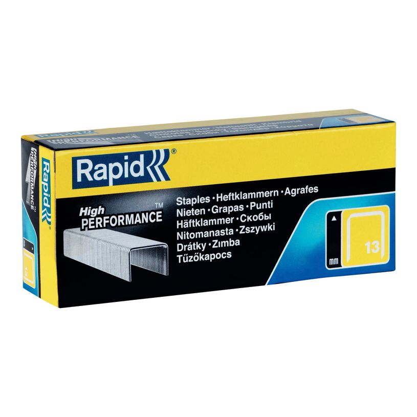 7313469013034-Rapid - Boîte de 5000 Agrafes N°13 (13/6mm) - acier galvanisé - pour cloueur-P_731306_2-1