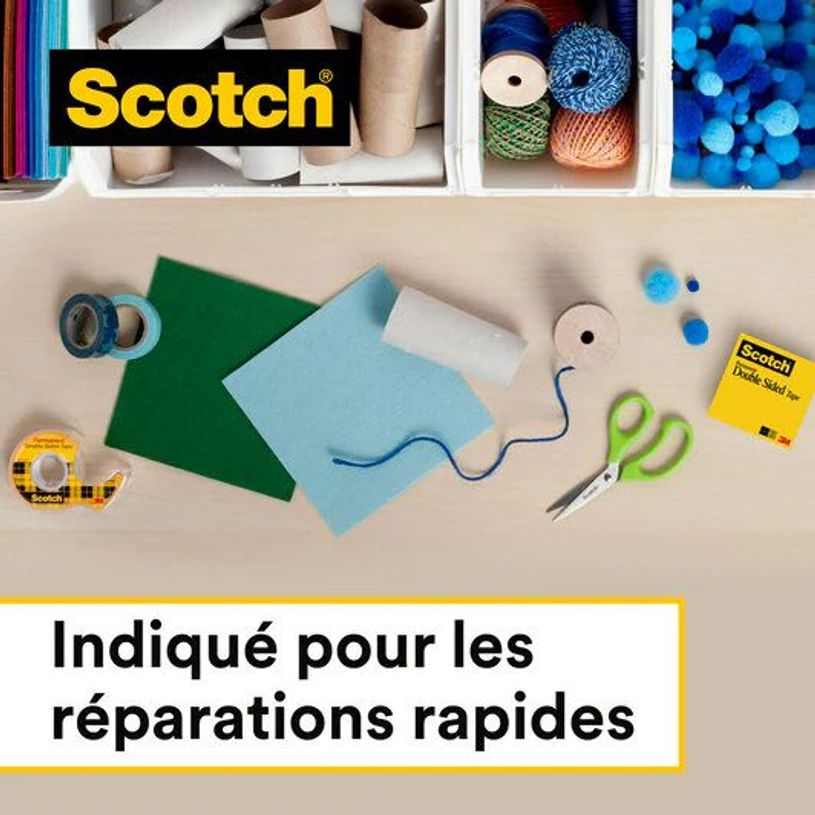 0051131791695-Ruban Scotch Double Face - 12 mm x 6,3 m + 25% gratuit-P_79000623_3-2