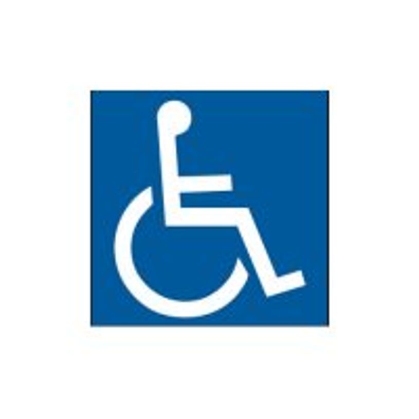 0400791422270-Pickup - Pictogramme - Accès handicapé - 200 x 200 mm-P_79142227_1-0