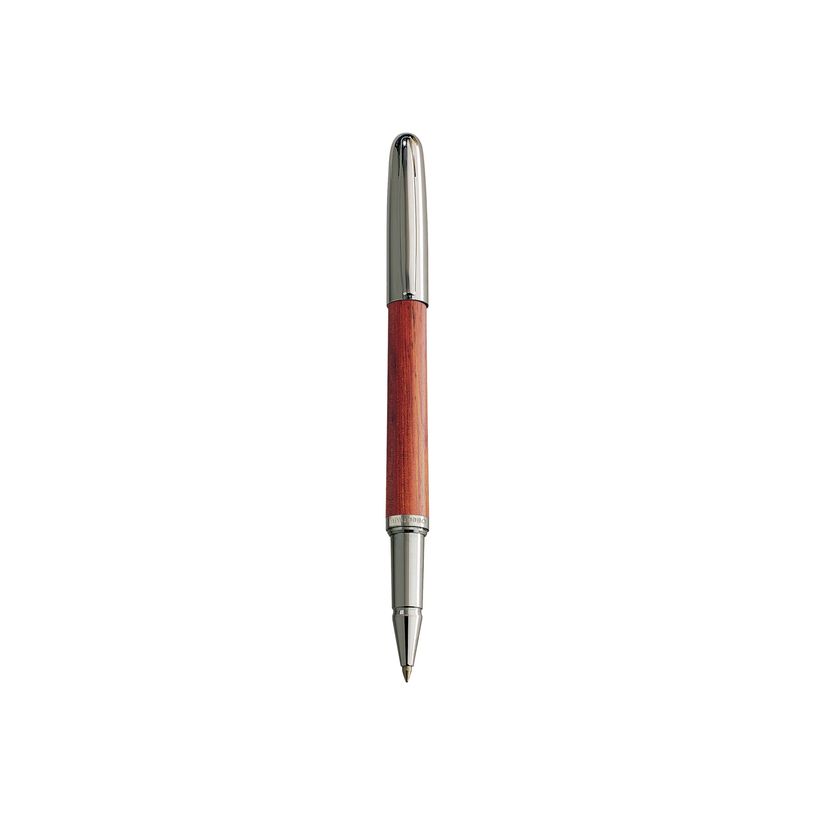 3108722420704-Oberthur Séquoia - Roller bois de rose / chromé-P_79147830_1-0