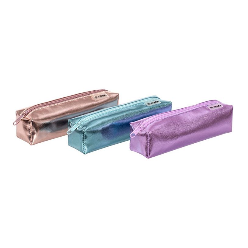 3135258586611-Trousse rectangulaire Silver - 1 compartiment - 5 coloris disponibles - Viquel-P_79149761_1-0