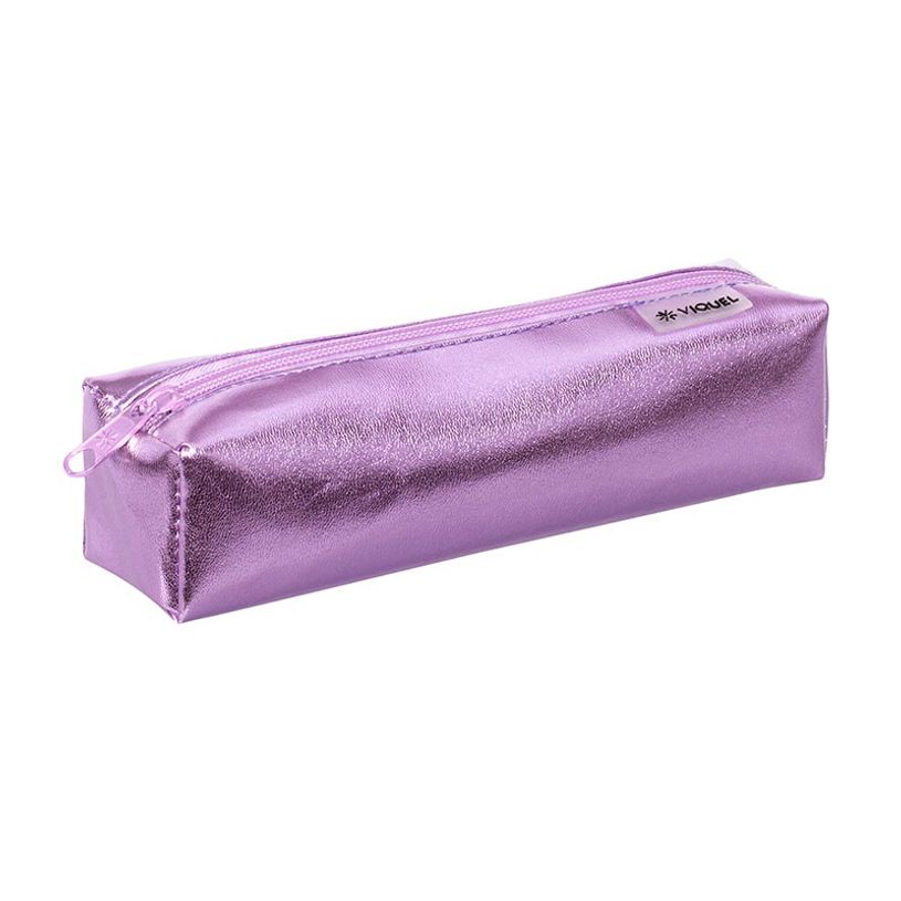 3135258586611-Trousse rectangulaire Silver - 1 compartiment - 5 coloris disponibles - Viquel-P_79149761_8-7