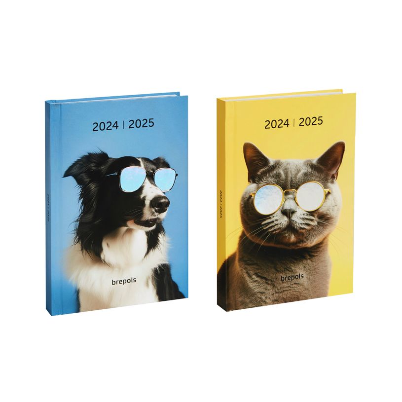 5412303371322-Agenda Amici - 1 jour par page - 12 x 17,5 cm - 2 modèles disponibles - Brepols-P_79149865_1-0