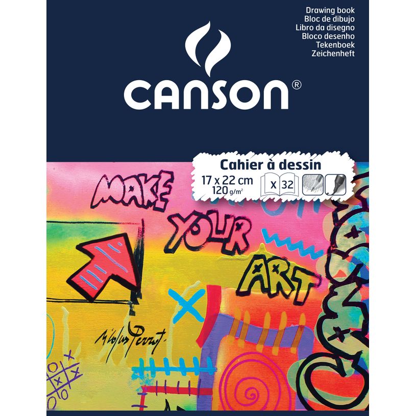3148950271112-Canson - Cahier à dessin 17 x 22 cm - 32 pages - 120g - blanc-P_79151189_1-0