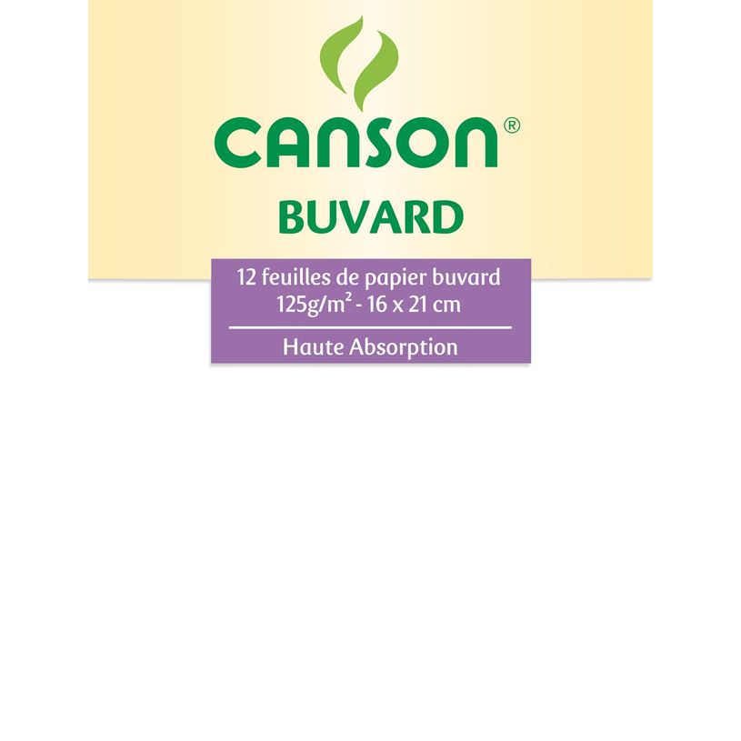 3148950027870-Canson - Pochette buvard - 12 feuilles - 16 x 21 cm - 125g - blanc-P_79351340_1-0