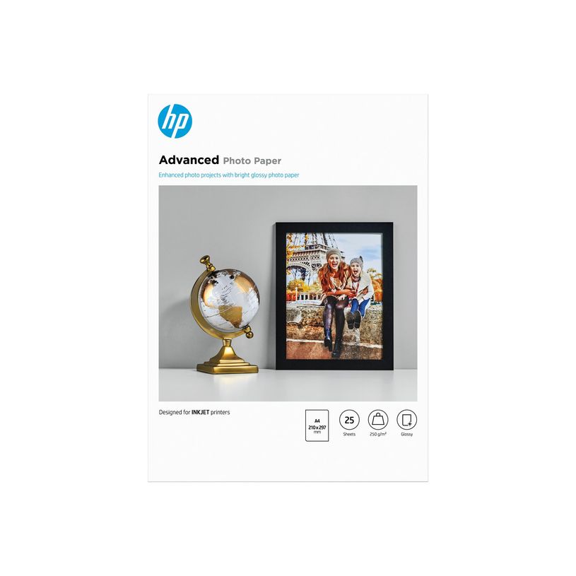 882780349551-HP - Papier photo brillant - A4 - 250 g/m² - 25 feuilles-P_79351410_2-1