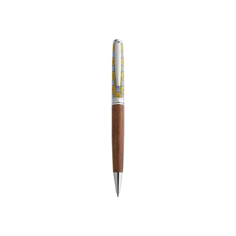 3108722412006-Oberthur Bamako - Stylo à bille - jaune/bleu-P_79352555_1-0