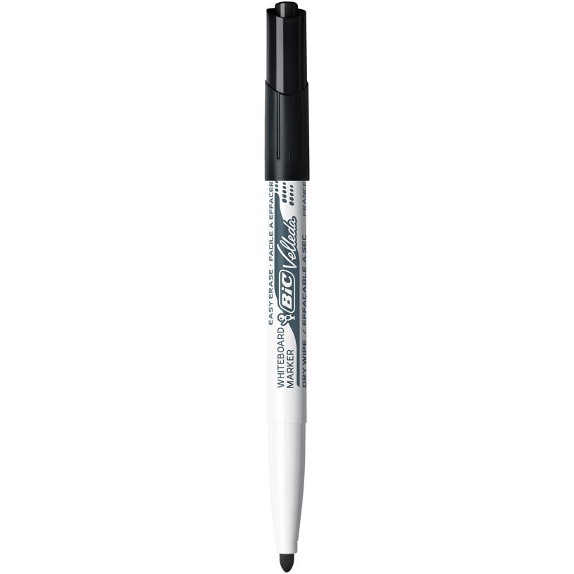 2012346016582-BIC VELLEDA 1741 - Marqueur effaçable - pointe ogive - noir-P_79353622_1-0