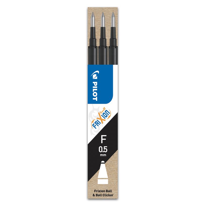 4902505401985-Pilot Frixion Point - 3 Recharges pour rollers effaçables - 0,5 mm - noir-P_79354315_1-0