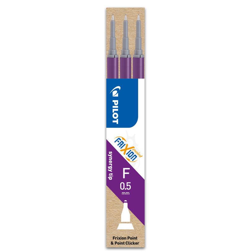 4902505402029-Pilot Frixion Point - 3 Recharges pour rollers effaçables - 0,5 mm - violet-P_79354320_1-0