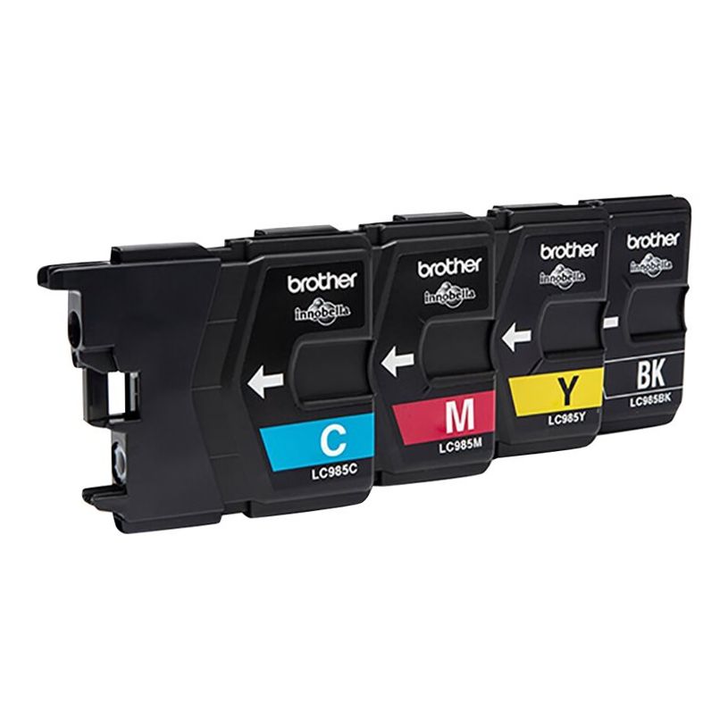 5014047562112-Brother LC985 - Pack de 4 - noir, cyan, magenta, jaune - cartouche d'encre originale-P_79355215_2-1