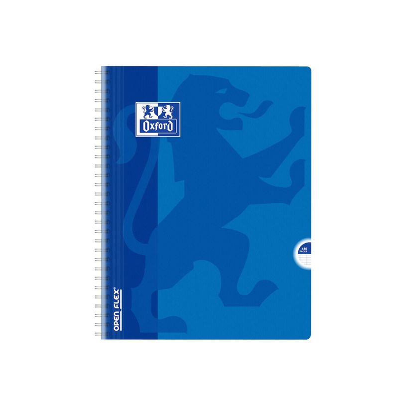 3020121072882-Oxford Openflex - Cahier polypro à spirale 24 x 32 cm - 180 pages - grands carreaux (Seyes) - disponib-P_79356956_3-1