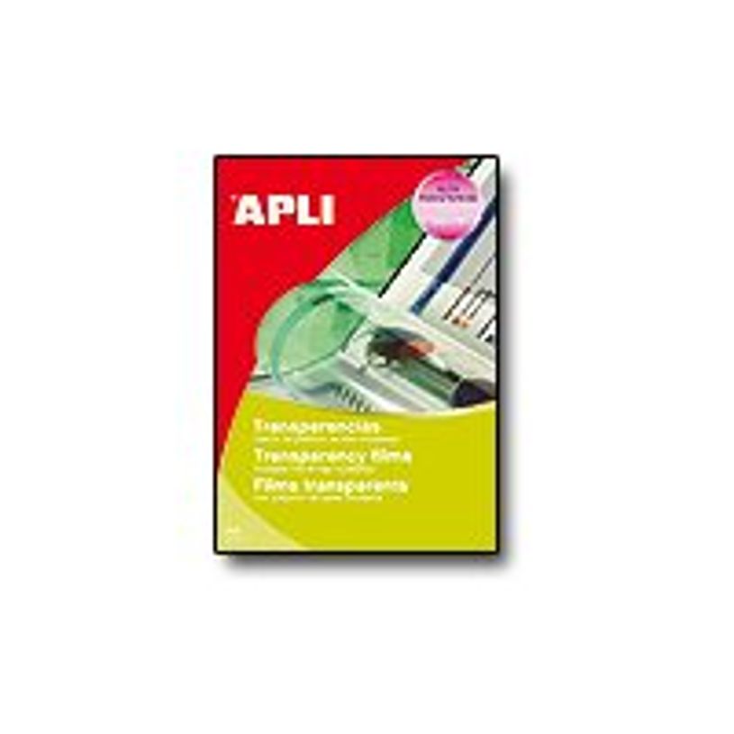 8410782012160-Apli Paper - Films transparents avec bande supérieure pour rétroprojecteur - A4 - 20 feui-P_79358854_1-0
