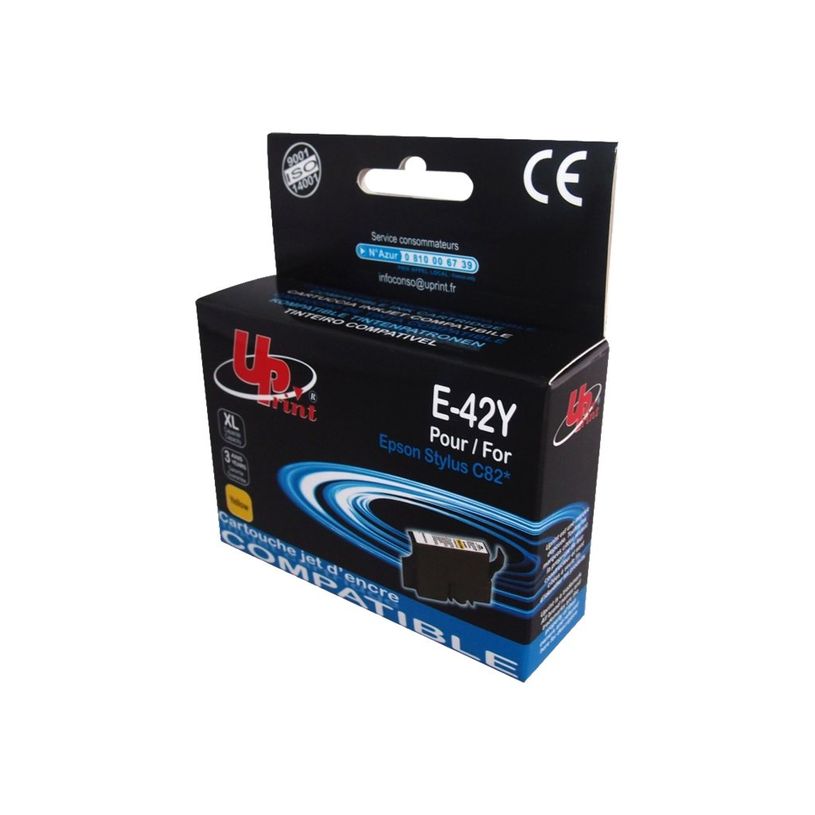 3584770881436-Epson T0424 Intercalaires - compatible UPrint E.42Y - jaune - cartouche d'encre-P_79359313_1-0