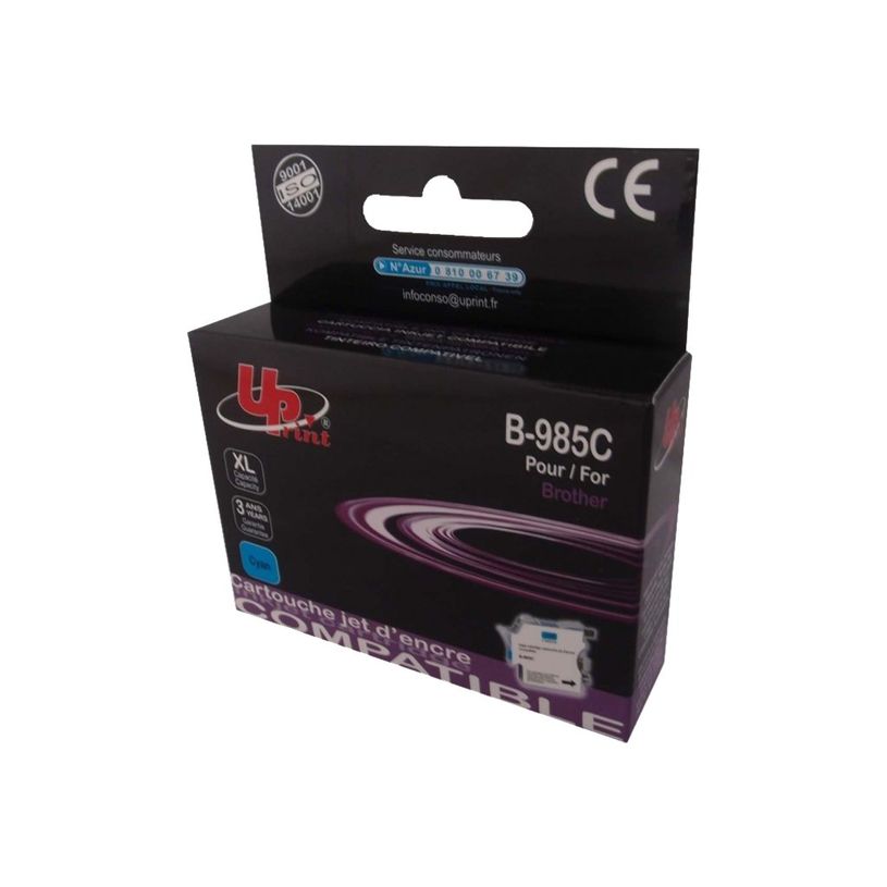 3584770882440-Cartouche compatible Brother LC985 - cyan - Uprint-P_79359366_1-0