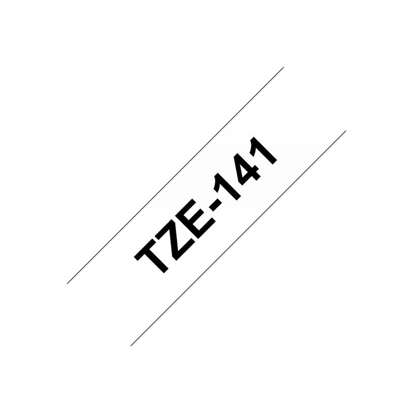 4977766684934-Brother TZe141 - Ruban d'étiquettes auto-adhésives - 1 rouleau (18 mm x 8 m) - fond trans-P_79360917_7-4