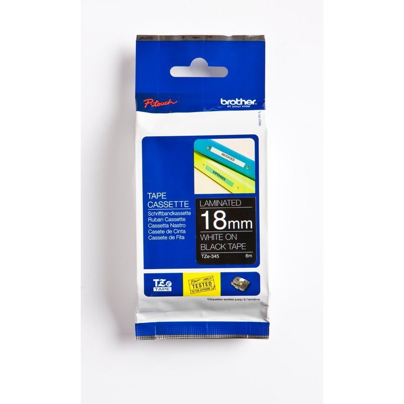 4977766685795-Brother TZe345 - Ruban d'étiquettes auto-adhésives - 1 rouleau (18 mm x 8 m) - fond noir -P_79360926_5-0