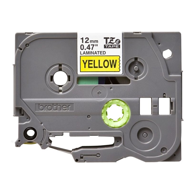 4977766686686-Brother TZe631 - Ruban d'étiquettes auto-adhésives - 1 rouleau (12 mm x 8 m) - fond jaune-P_79360933_9-4
