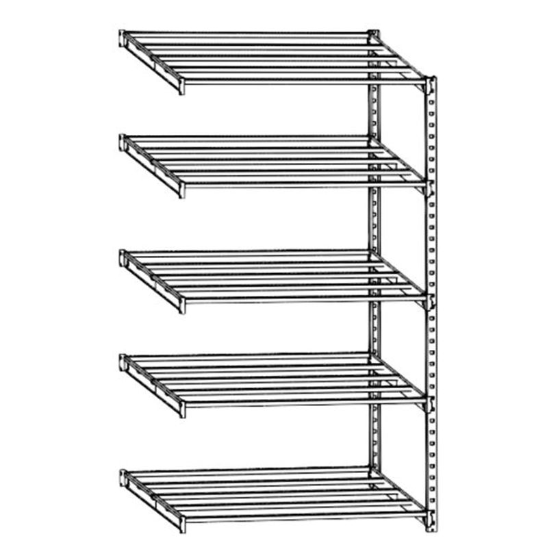 3660141140286-Paperflow Rang'Eco - Rack à étagère - élément suivant - 100 x 200 x 34 cm-P_79365924_3-2