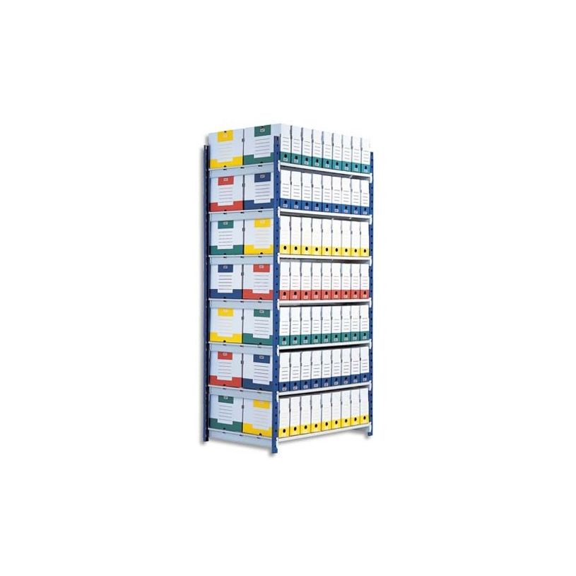 3660141140293-Paperflow Rang'Eco - Rack à étagère - élément de départ - 100 x 200 x 68 cm-P_79365925_1-0