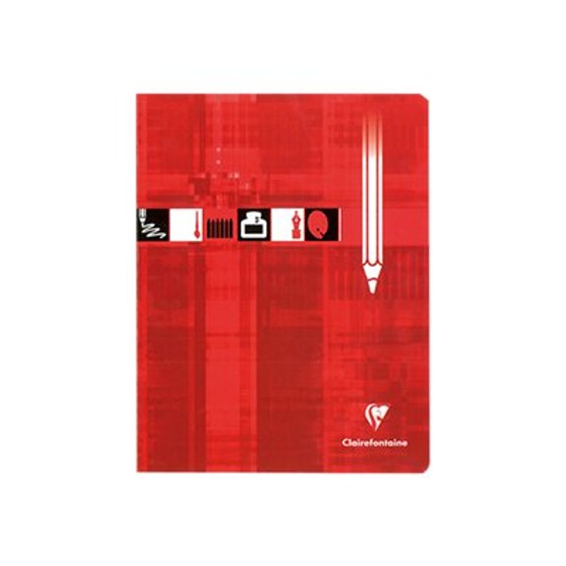 3329680378504-Clairefontaine - Cahier de dessin à carreaux 17 x 22 cm - 32 pages - 10x10 quadrillé-P_79367561_1-0