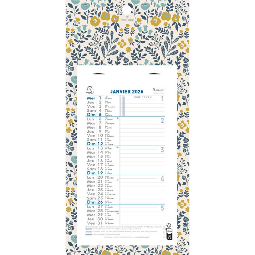 3660942034227-Calendrier mensuel sur plaque Mini Labo - 16 x 33 cm - Exacompta-P_79369729_1-0