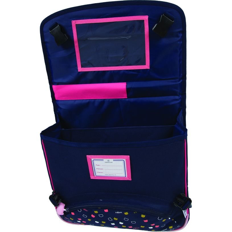3108720671511-Cartable Chaton Cute 38 cm - 2 compartiments - Oberthur-P_79373106_7-6