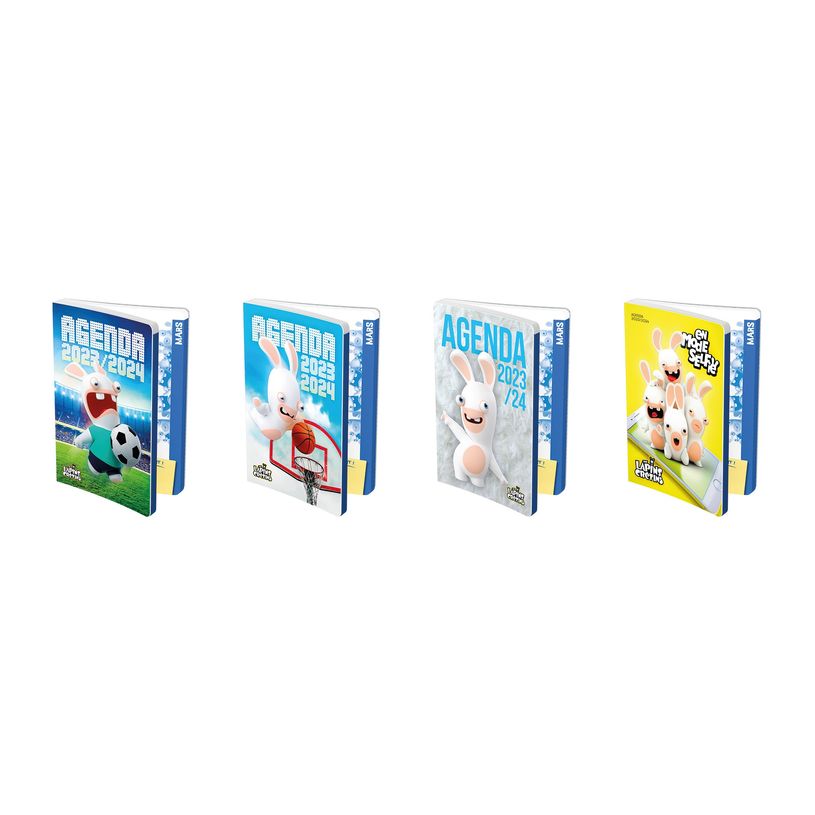 3020120036564-Agenda Lapins Crétins Best Of - 1 jour par page - 12 x 17 cm - différents modèles dispon-P_79373762_1-0