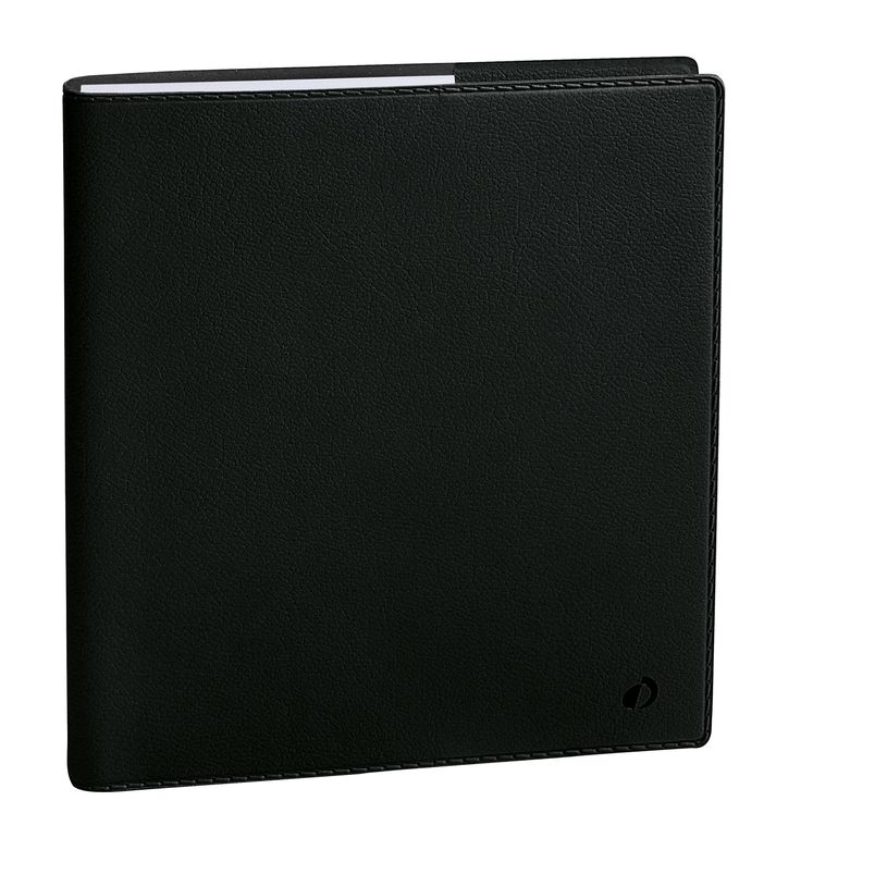 3371010335473-Agenda Toscana Executif avec répertoire - 1 semaine sur 2 pages - 16 x 16 cm - noir - Quo -P_79374426_1-0