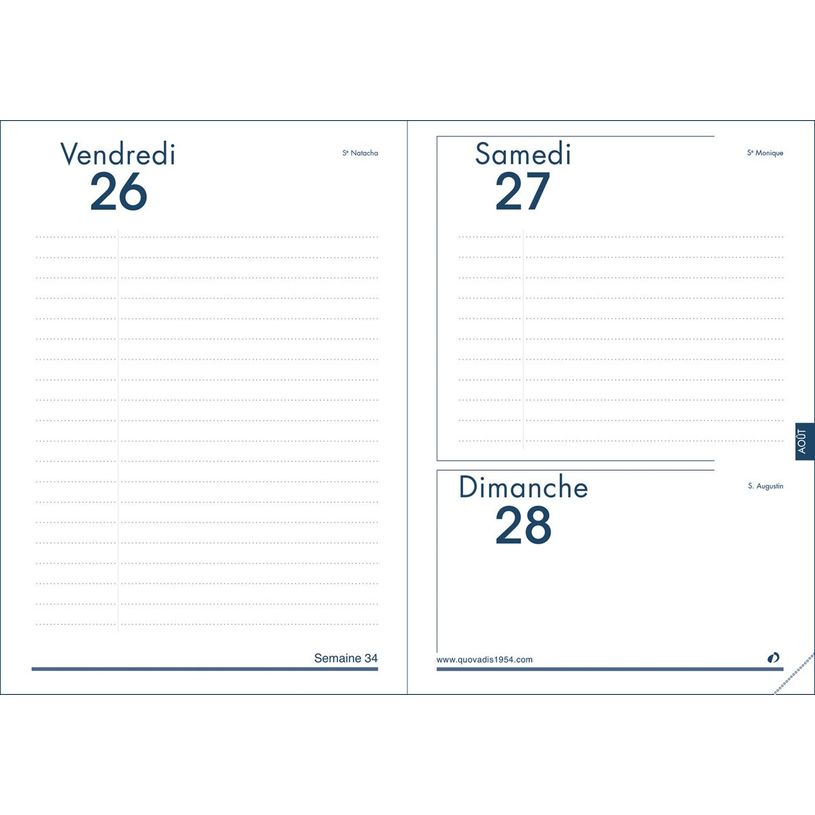 3371010336074-Agenda Toscana - 1 jour par page - 12 x 17 cm - noir - Quo Vadis-P_79374442_2-1