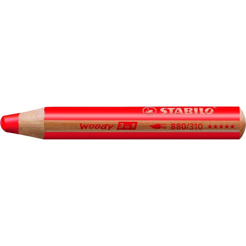 4006381115476-STABILO Woody 3 in 1 - Crayon de couleur pointe large - rouge-P_79374468_2-0