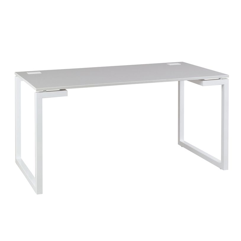 3483600215901-Table d'appoint SUNDAY - L 120 cm - Pieds cadre - Gris-P_79375150_1-0