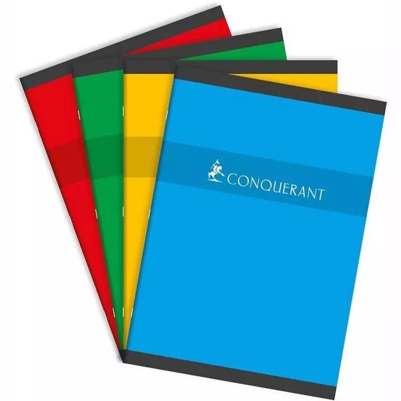 3020120001098-Conquérant Sept - Cahier A4 - 192 pages - petits carreaux (5x5mm) - disponible dans diffé-P_79375962_1-0