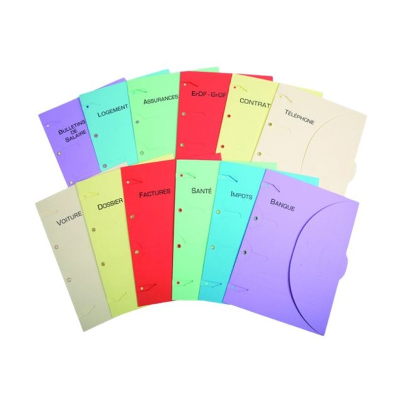 3770001624204-Smartfolder Le Pack Pro - 12 Chemise à 3 rabats - avec titres assortis-P_79376495_1-0