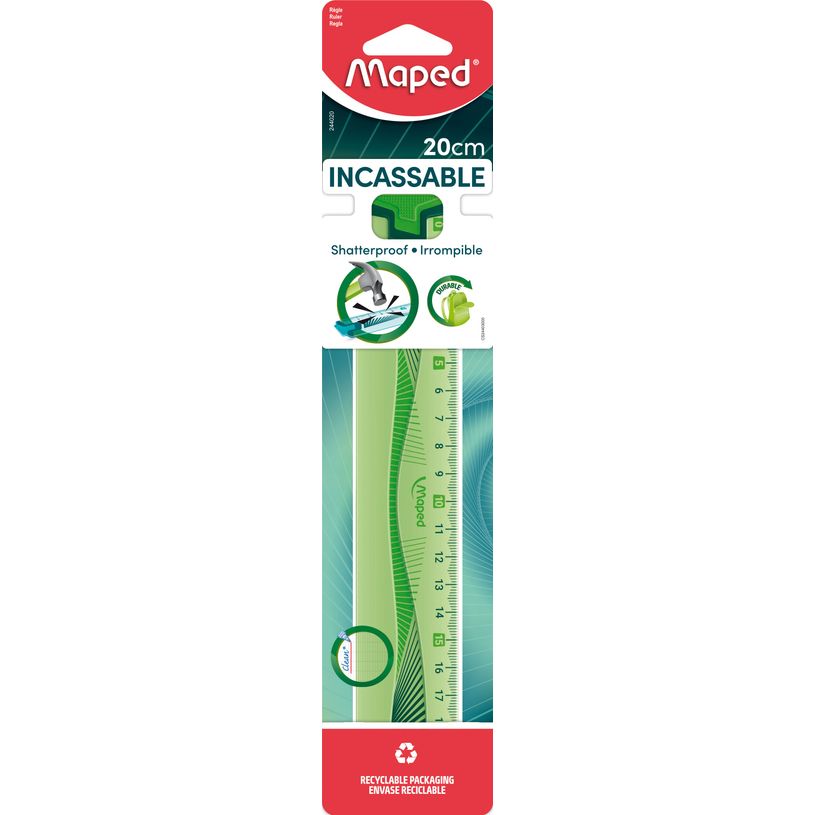 3154142440204-Maped Incassable - Règle plastique 20 cm - incassable - disponible dans différentes coule-P_79376714_2-1
